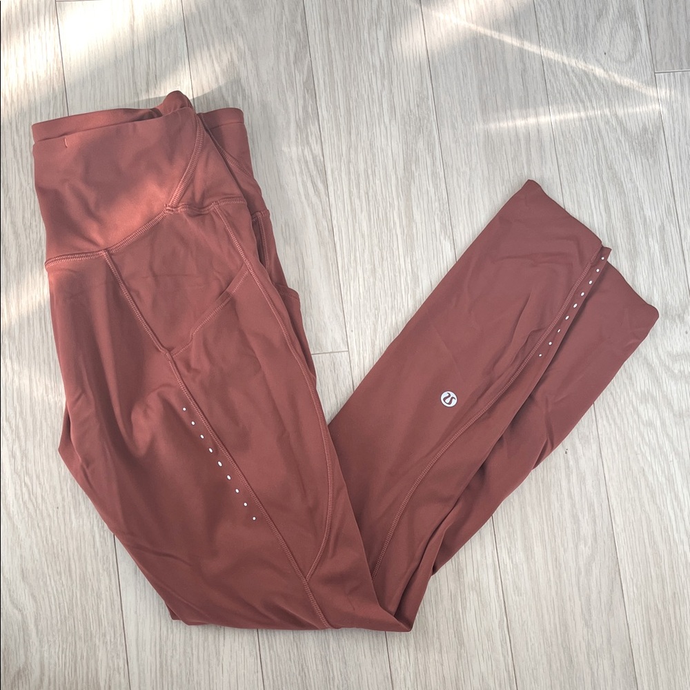 Lululemon Fast and Free High-Rise Tight 25” Pockets *Updated
Dark Terracotta - Picture 2 of 13